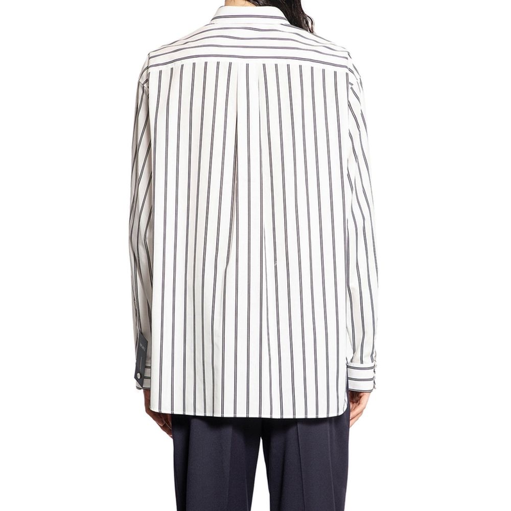 Dior White Cotton Dress Shirt