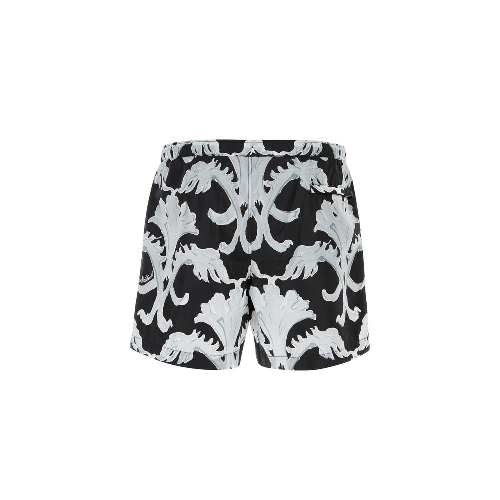 Valentino Garavani Black Polyamide Shorts