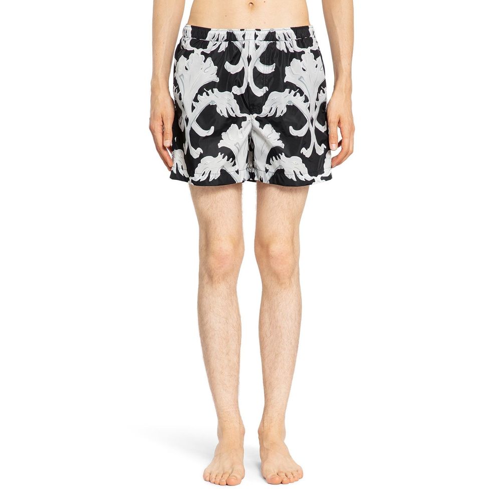 Valentino Garavani Black Polyamide Shorts