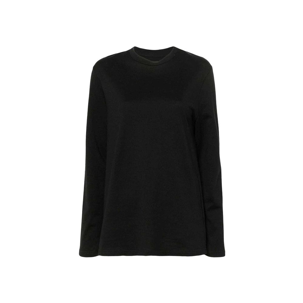 Jil Sander Black Cotton T-Shirt