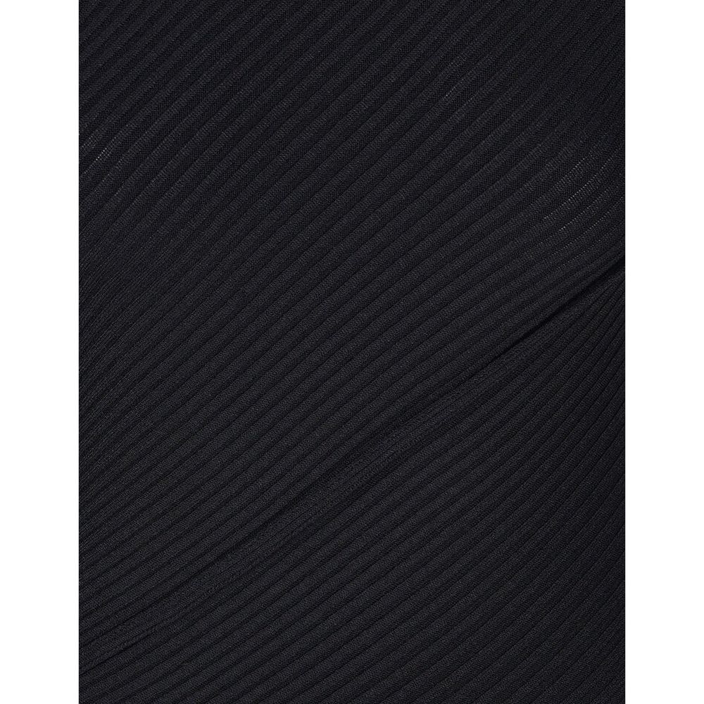 Balenciaga Black Polyester Cocktail Dress