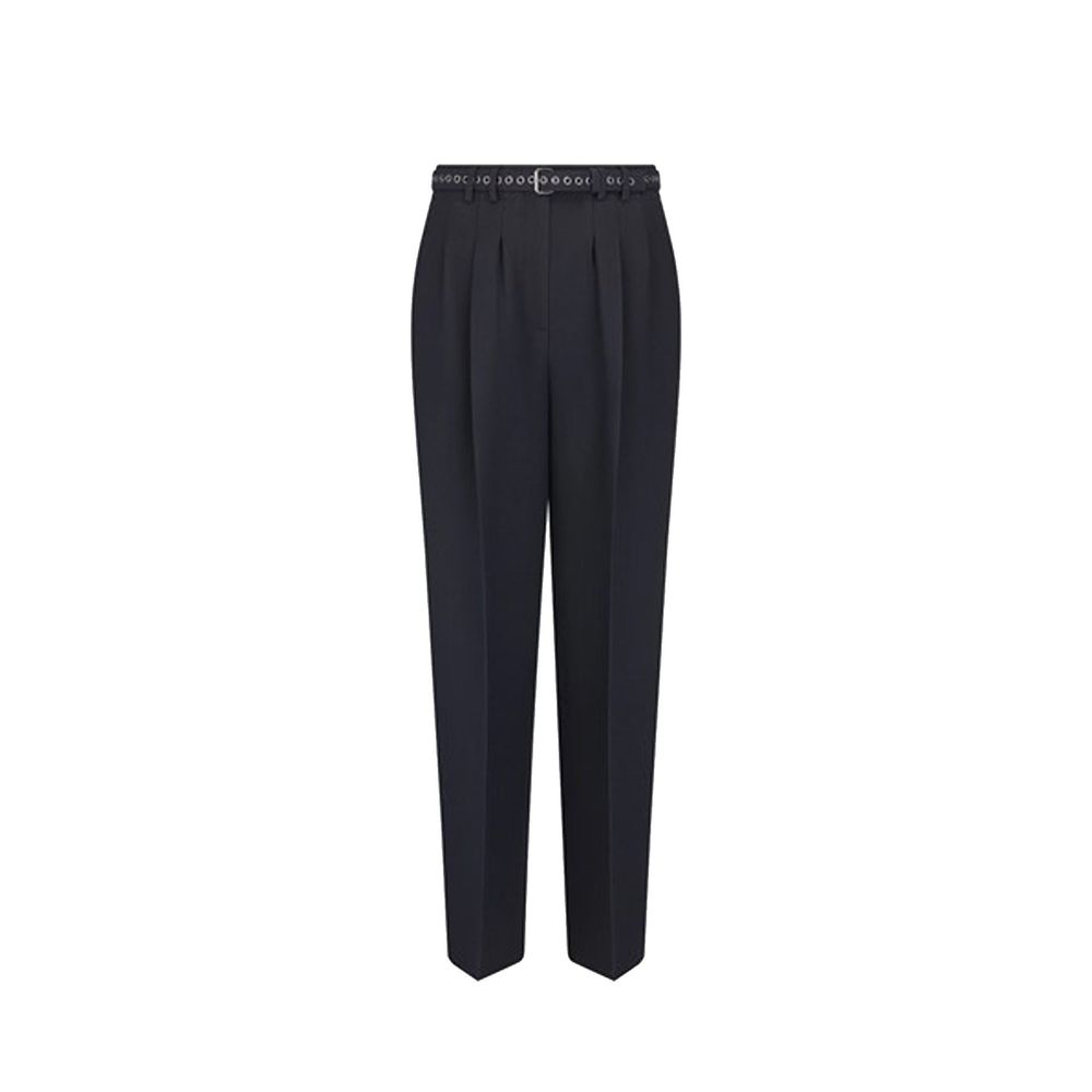 Dior Black Wool Dress Pants