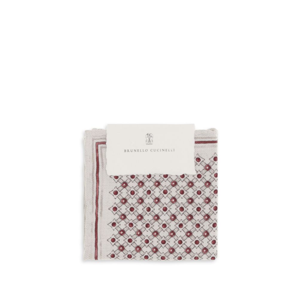 Brunello Cucinelli Multicolor Silk Scarf