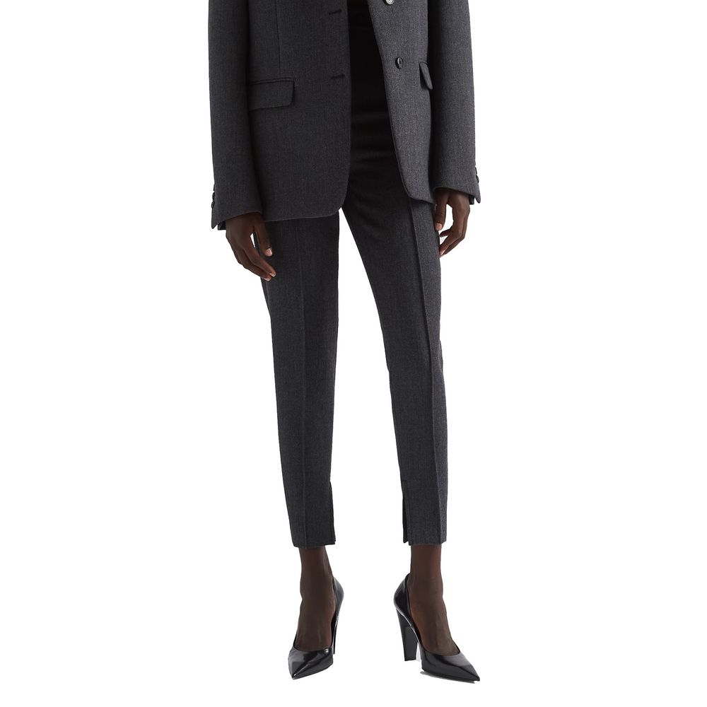 Prada Gray Elastane Pants