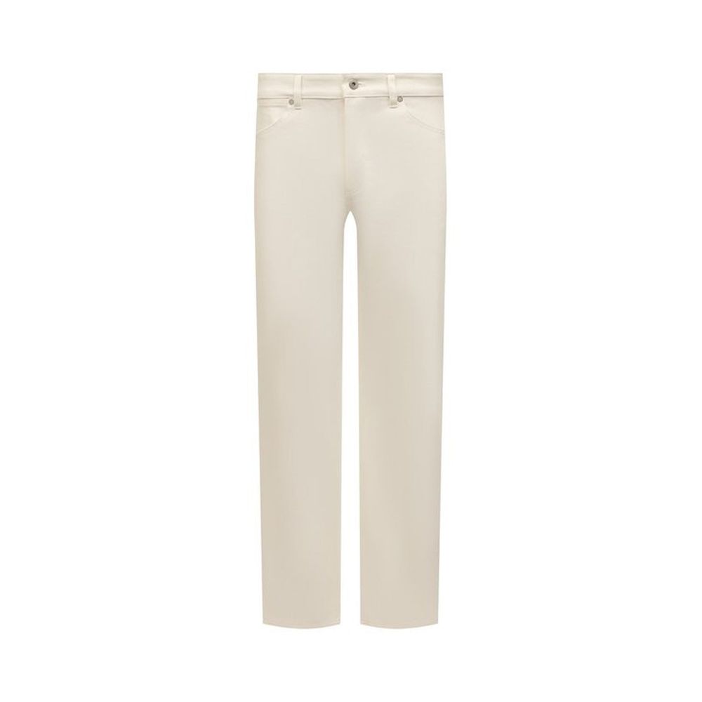 Jil Sander White Cotton Jeans Denim