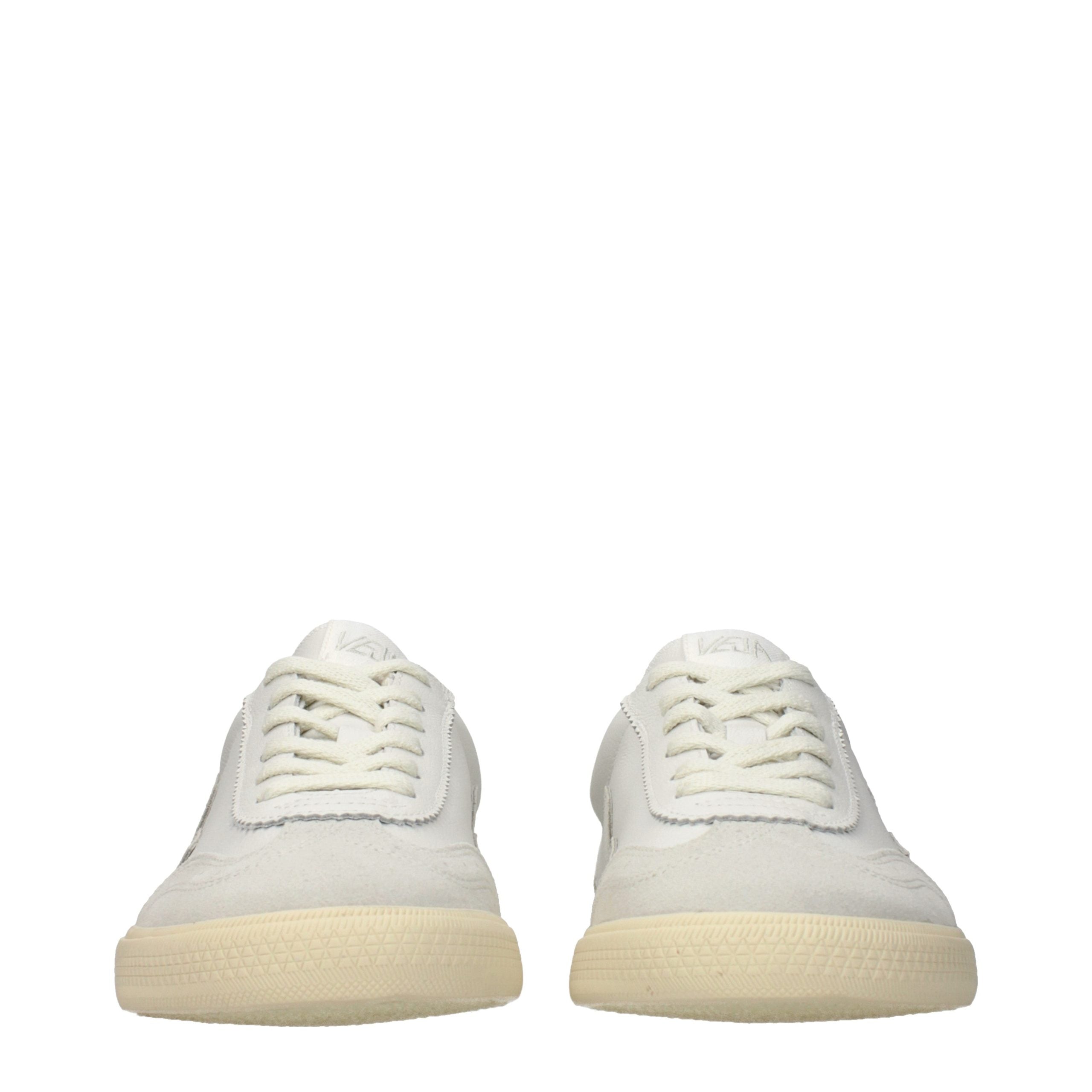 Veja White Leather Sneakers