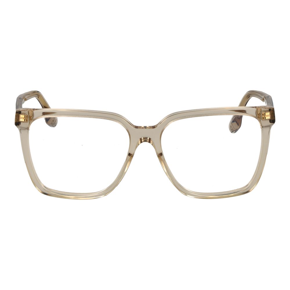 Victoria Beckham Beige Acetate Glasses (Frames)