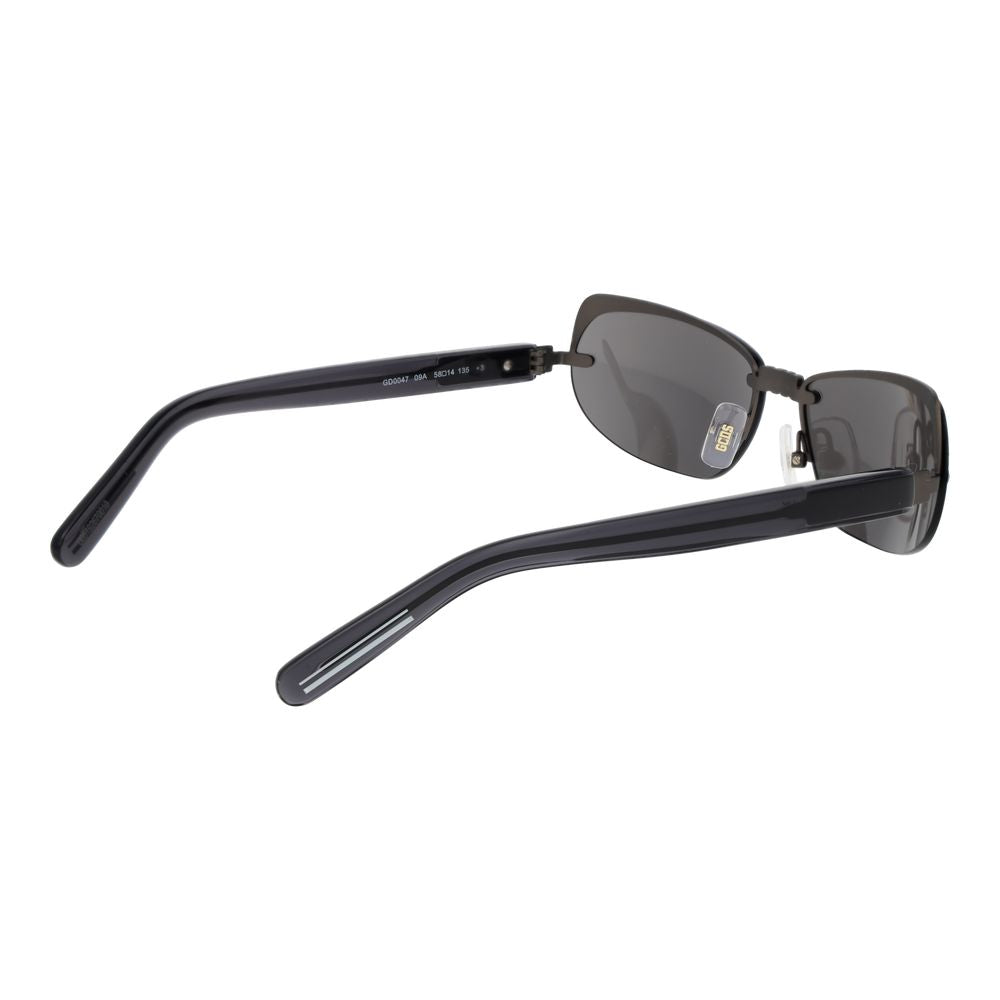 GCDS Gray Plastic Sunglasses