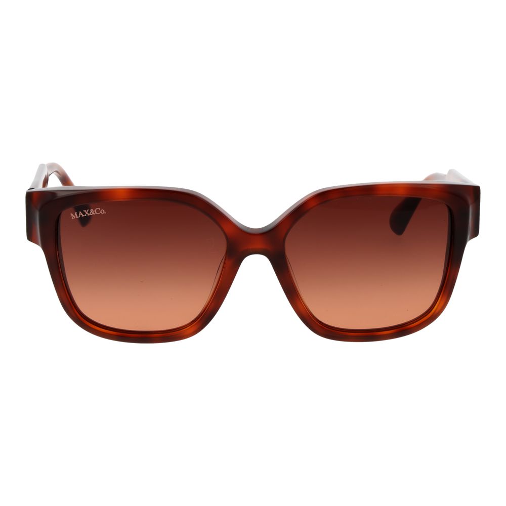 Max & Co Brown Plastic Sunglasses