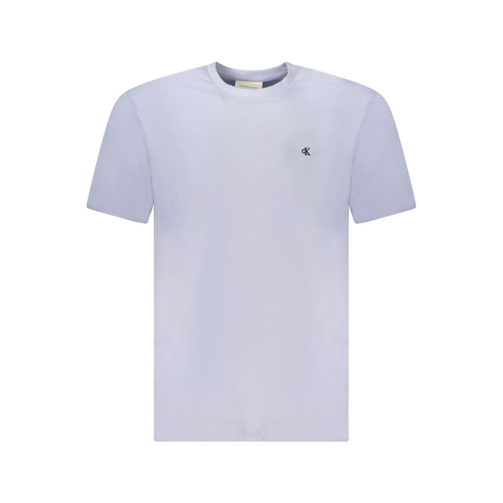 Calvin Klein Azzurro Cotton Men's T-Shirt