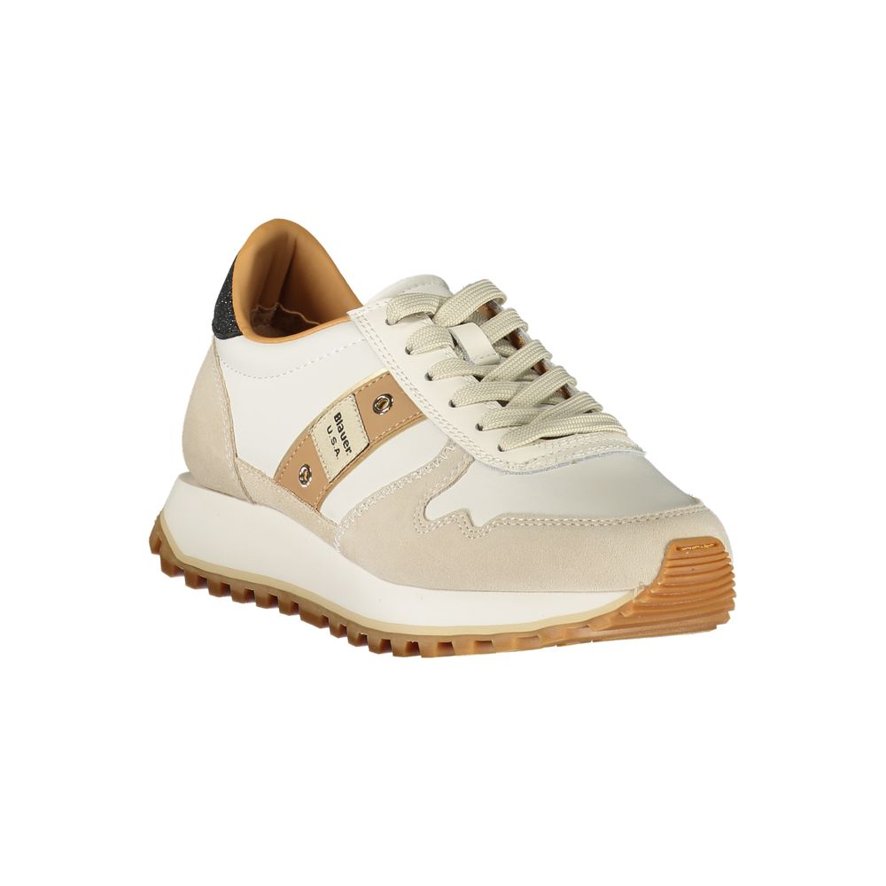 Blauer Bianco Polyurethane Donna Sneaker Ready to Dazzle