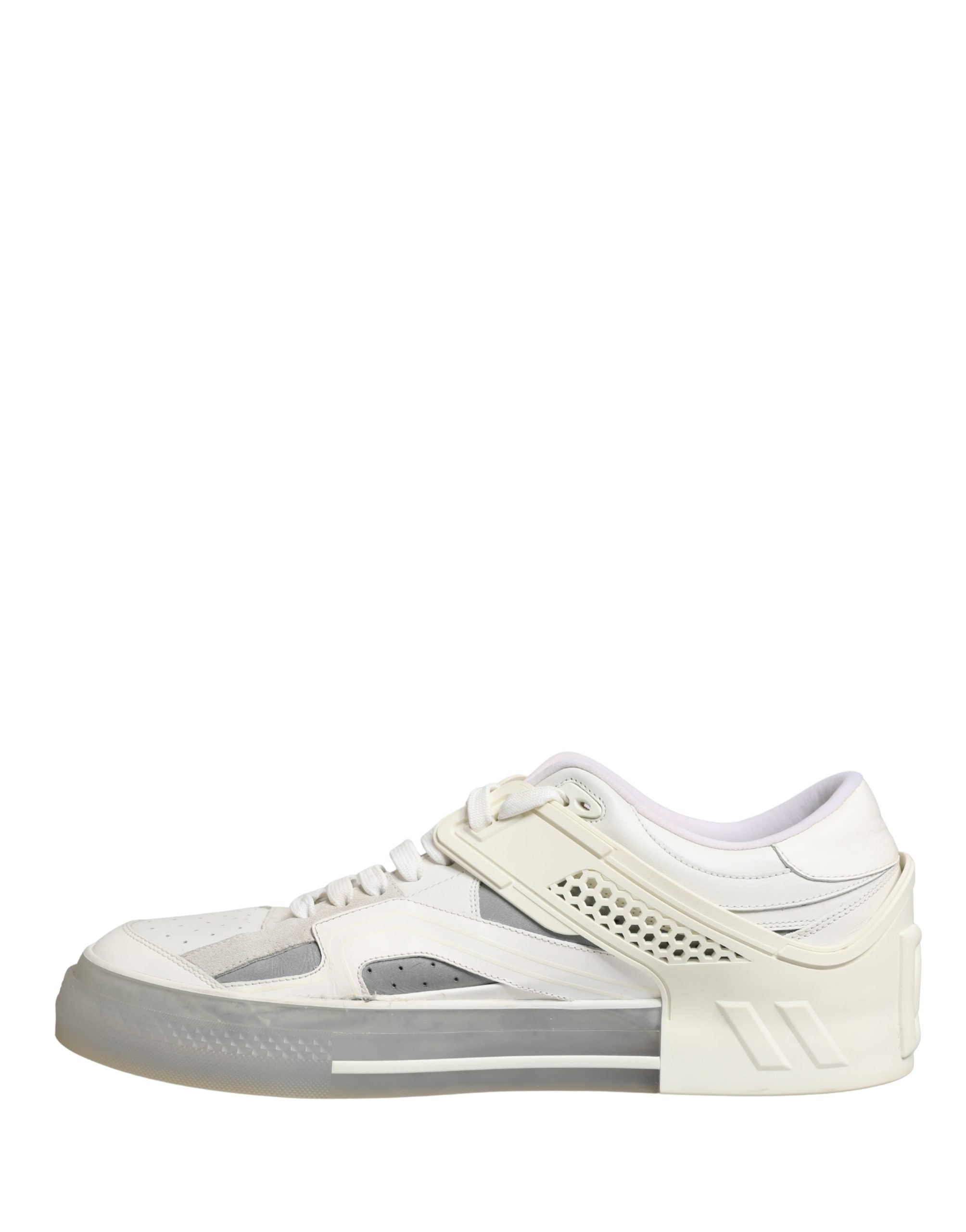 Dolce & Gabbana White Low Top Custom 2.Zero Sneakers Shoes