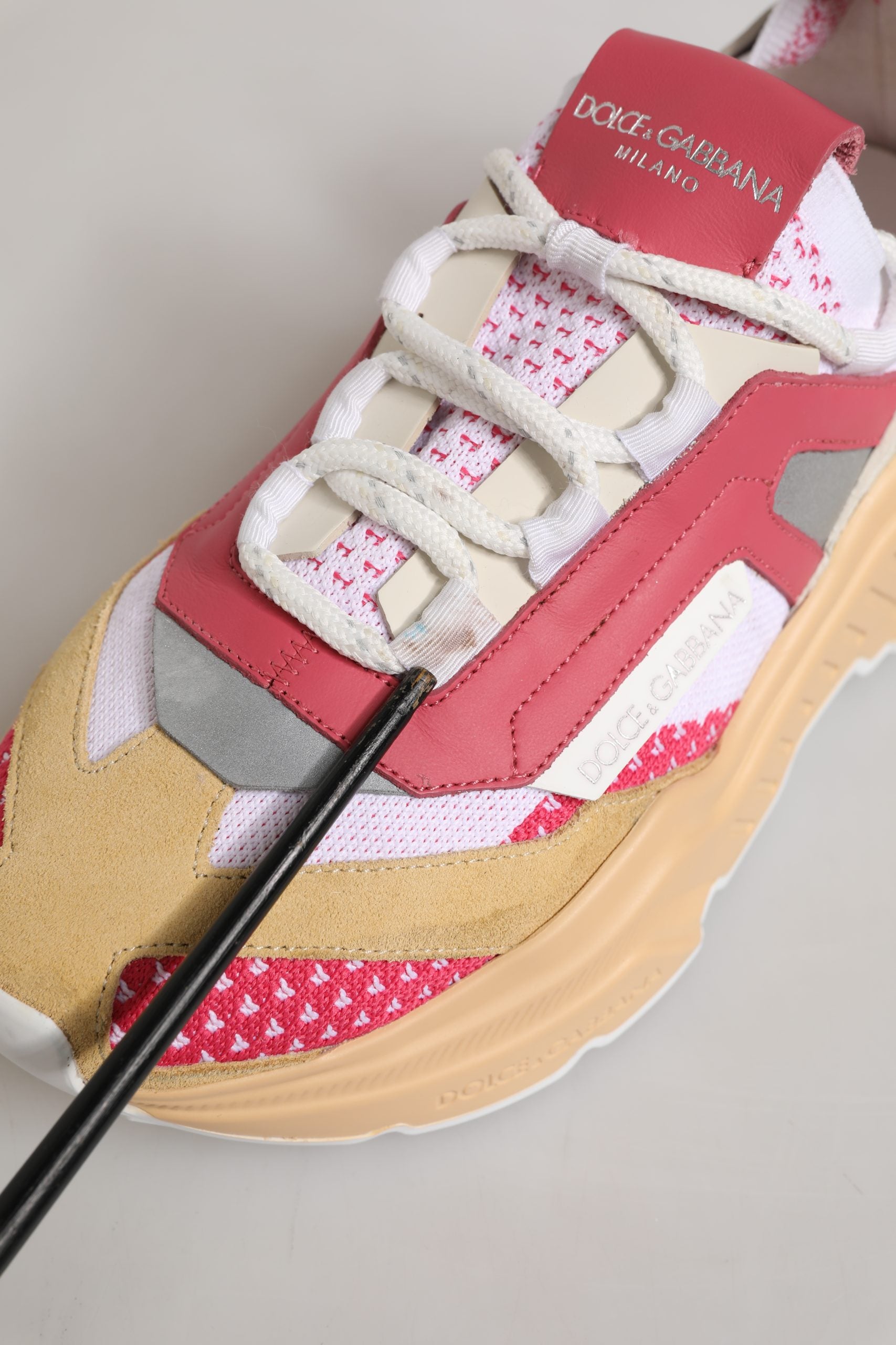 Dolce & Gabbana Multicolor Daymaster Low Top Sneakers Shoes