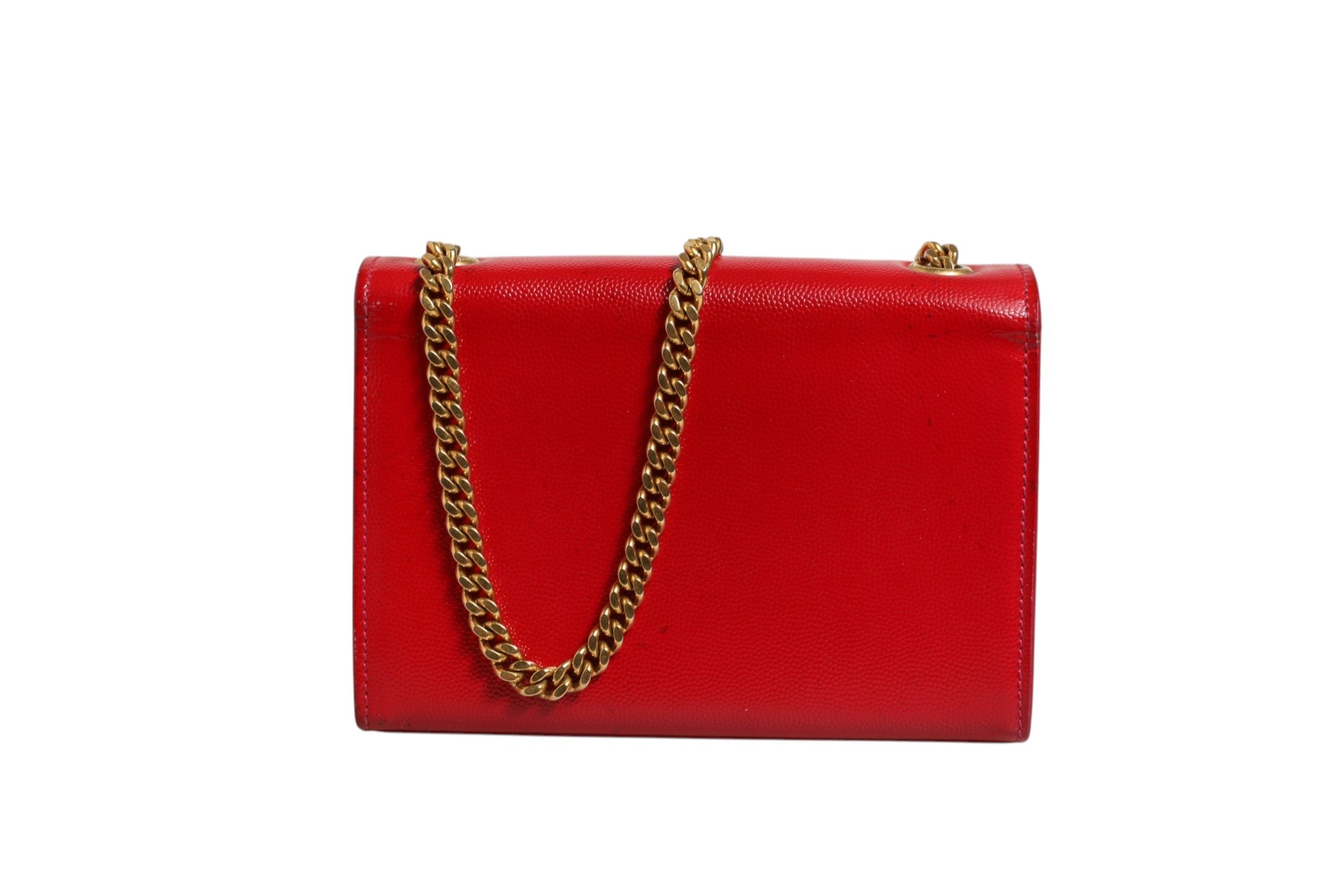 Saint Laurent Kate Red Leather Crossbody Bag