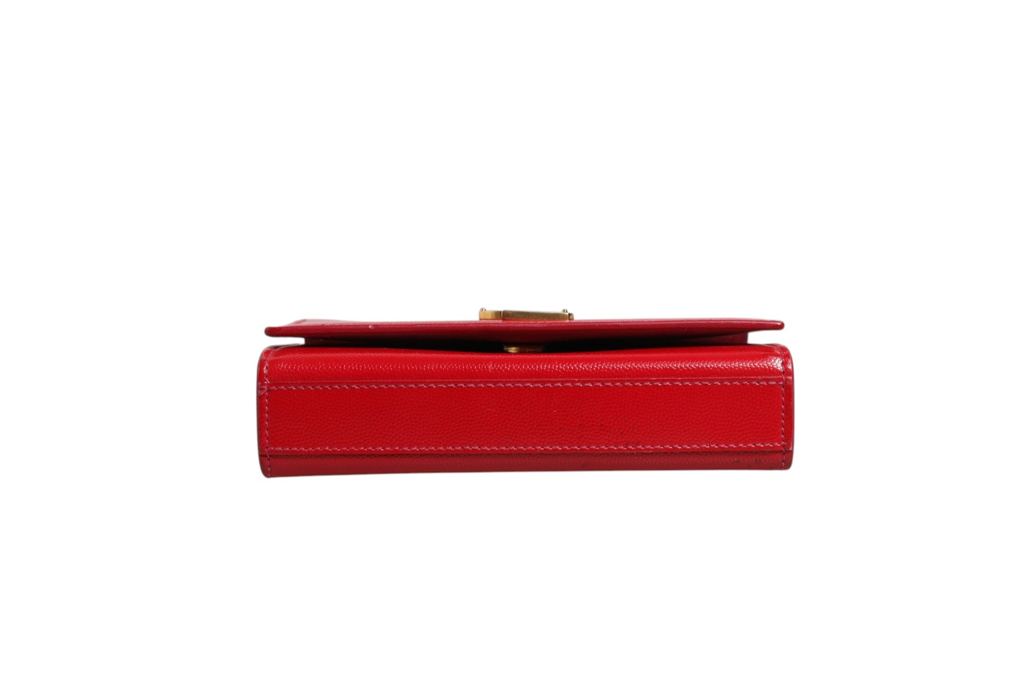 Saint Laurent Kate Red Leather Crossbody Bag
