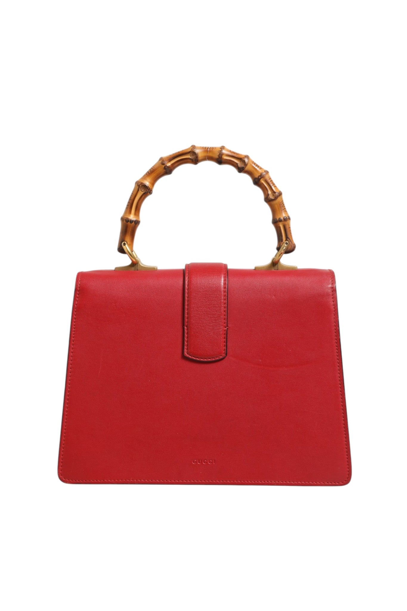 Gucci Dionysus Bamboo Medium Top Handle Bag White Blue Red