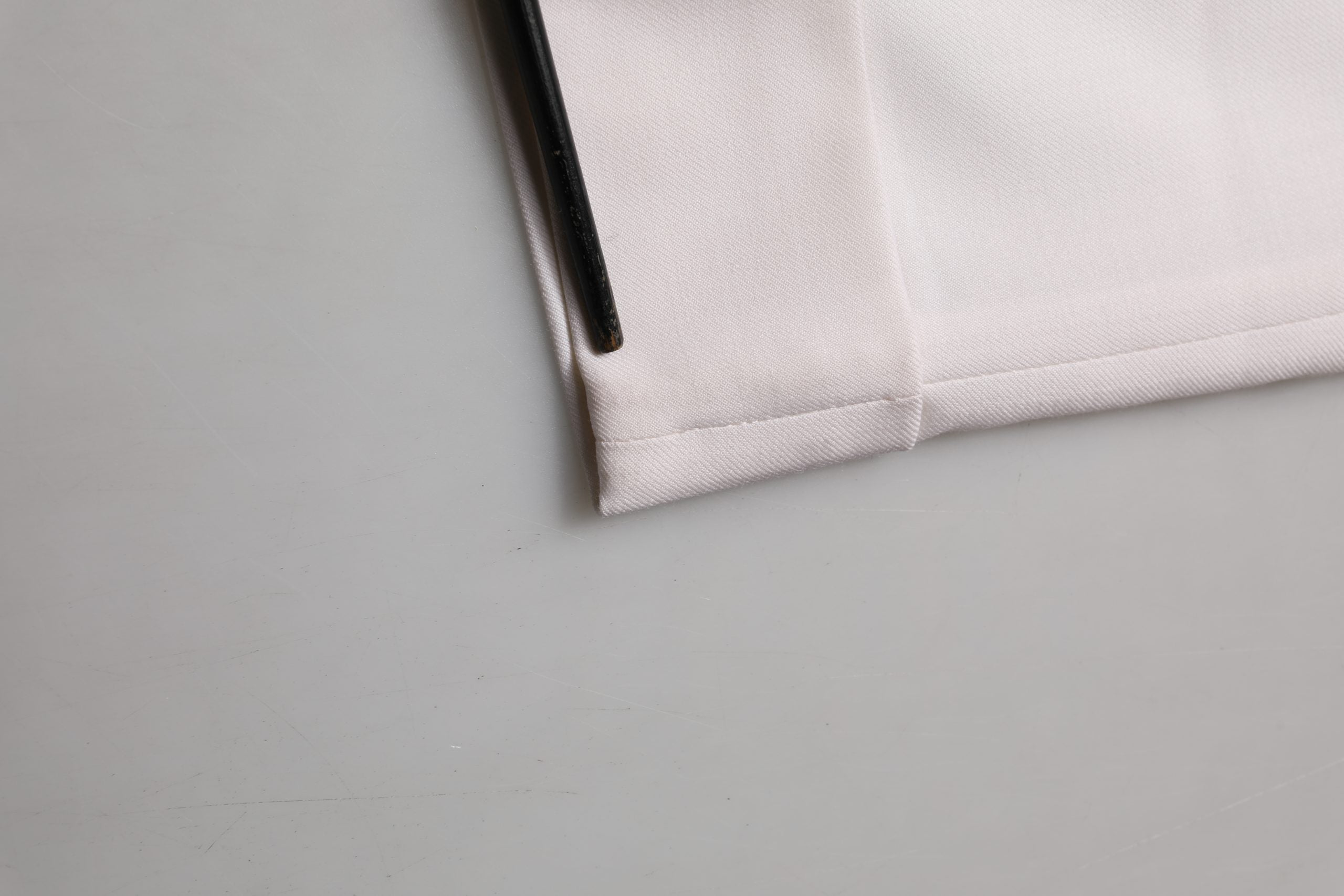 Peserico White Skinny High Waist Chino Cropped Trouser Pants
