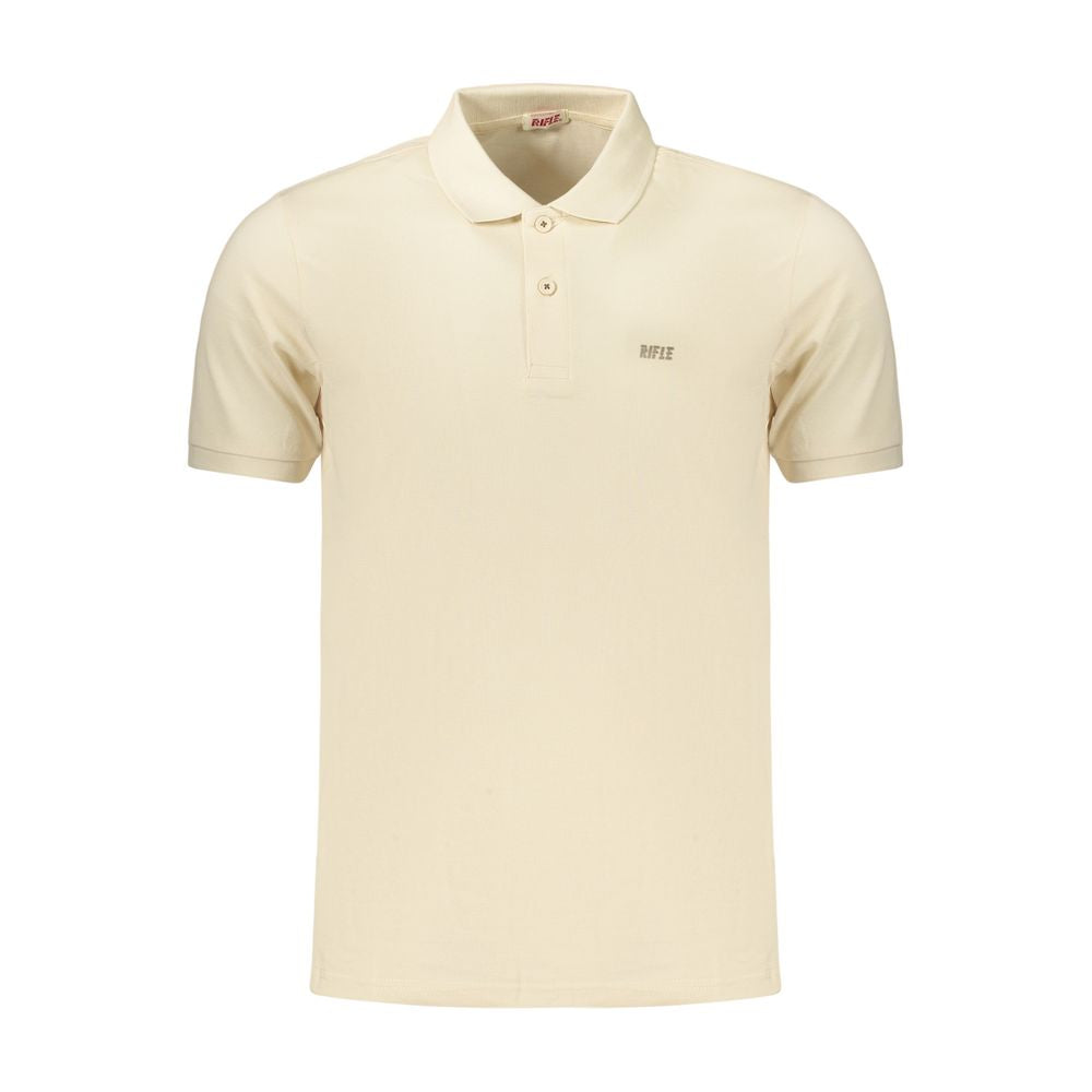 Rifle Beige Cotton Men's Polo