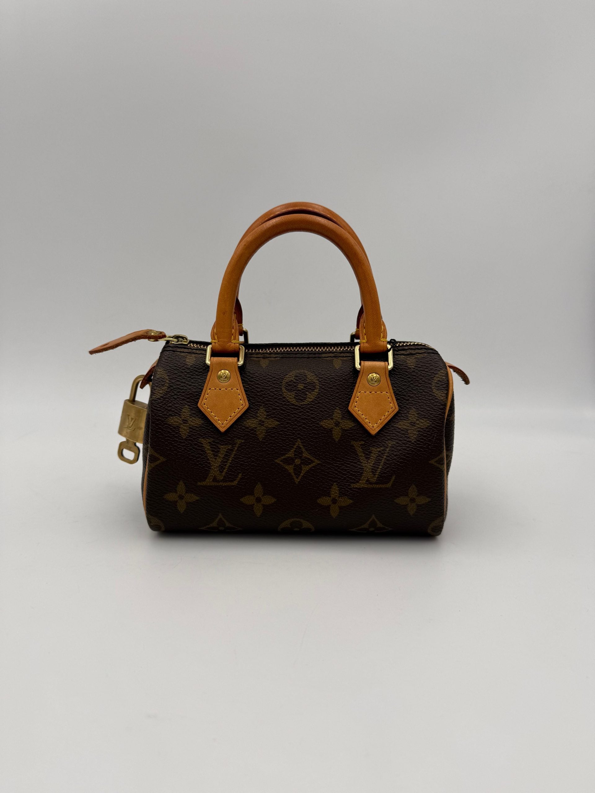 Louis Vuitton LOUIS VUITTON Nano Speedy Monogram Handbag