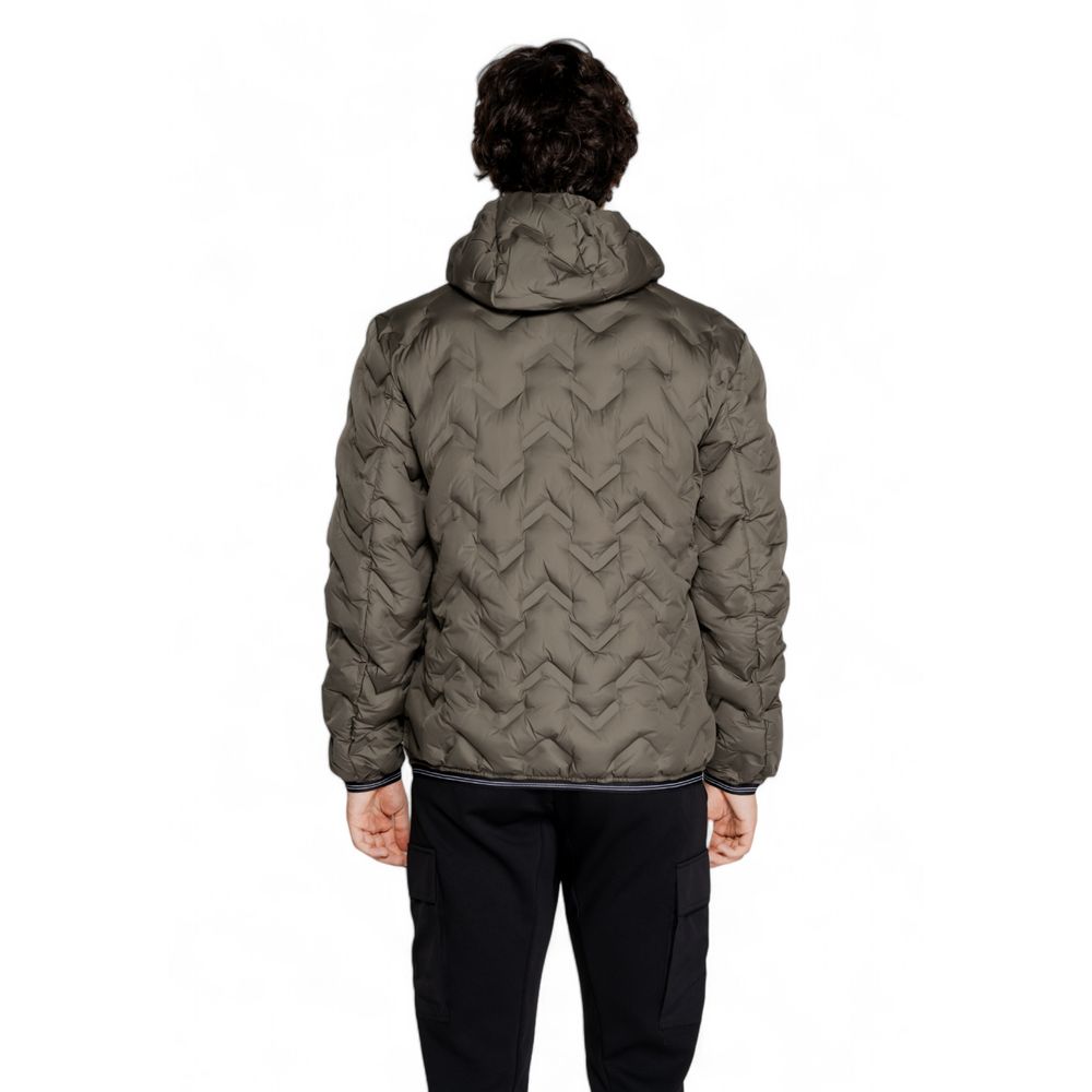 Blauer Bicolor Polyethylene Full-Length Jacket