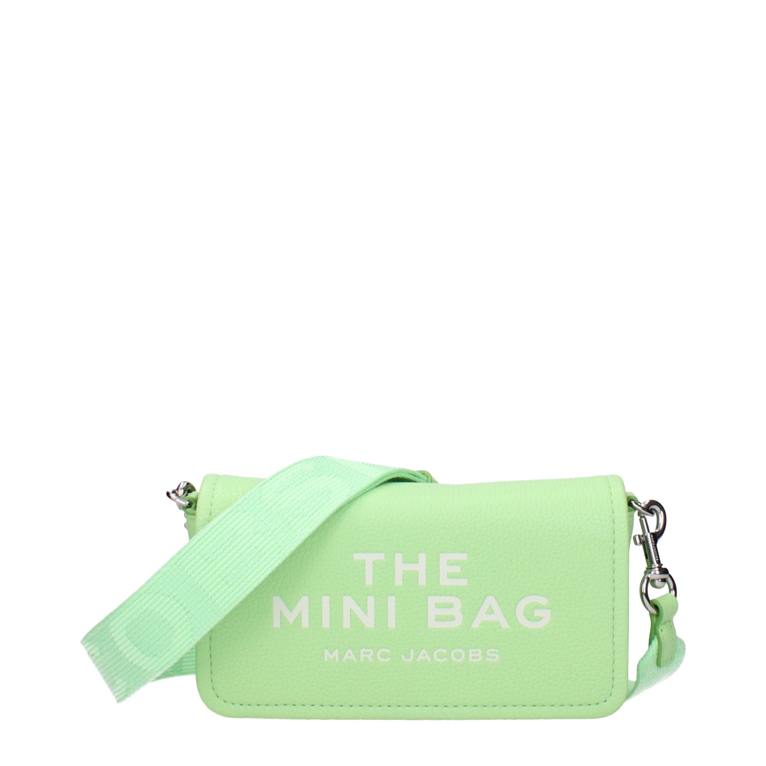 Marc Jacobs Green Leather Crossbody Bag