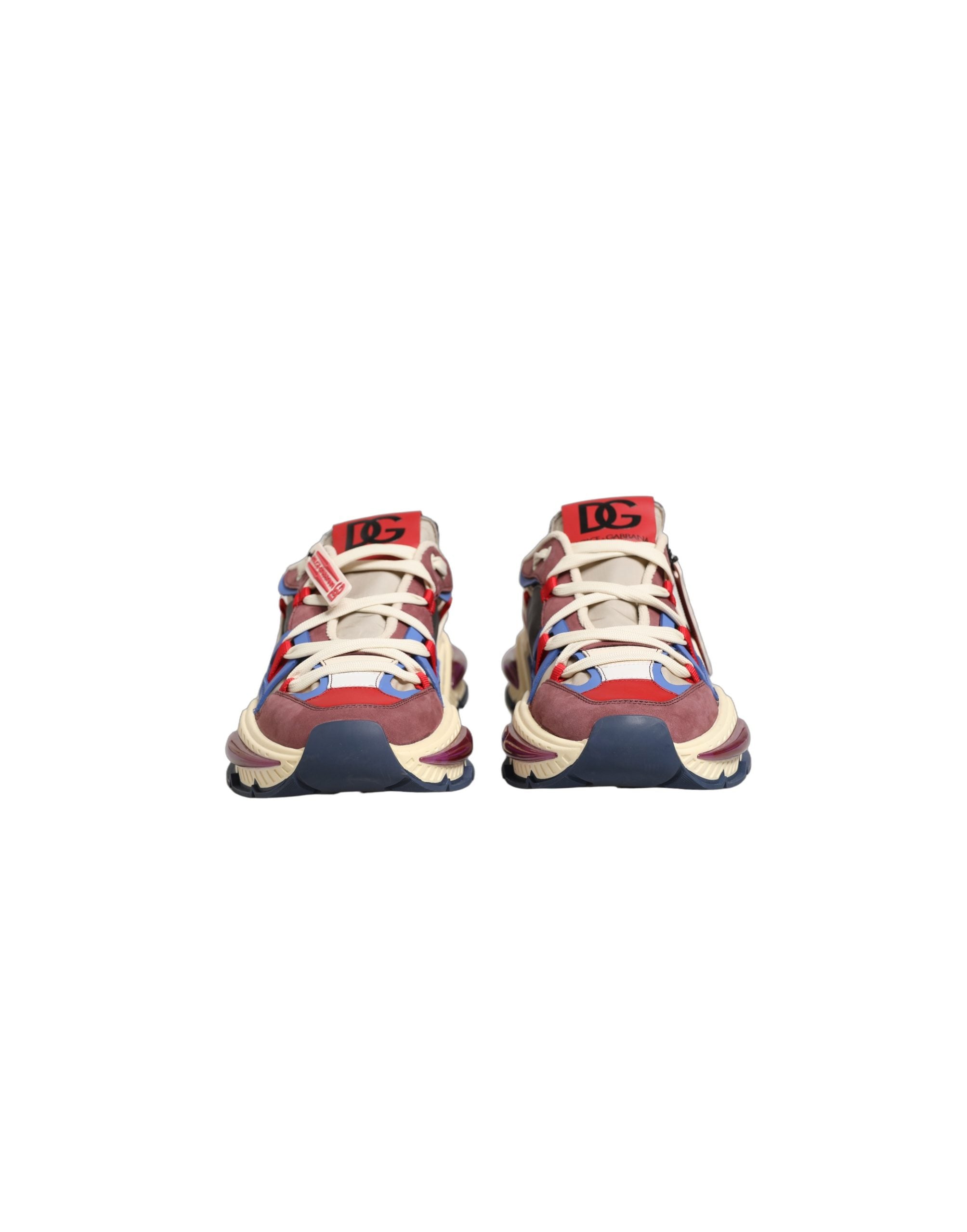 Dolce & Gabbana Multicolor Low Top Airmaster Men Sneakers Shoes