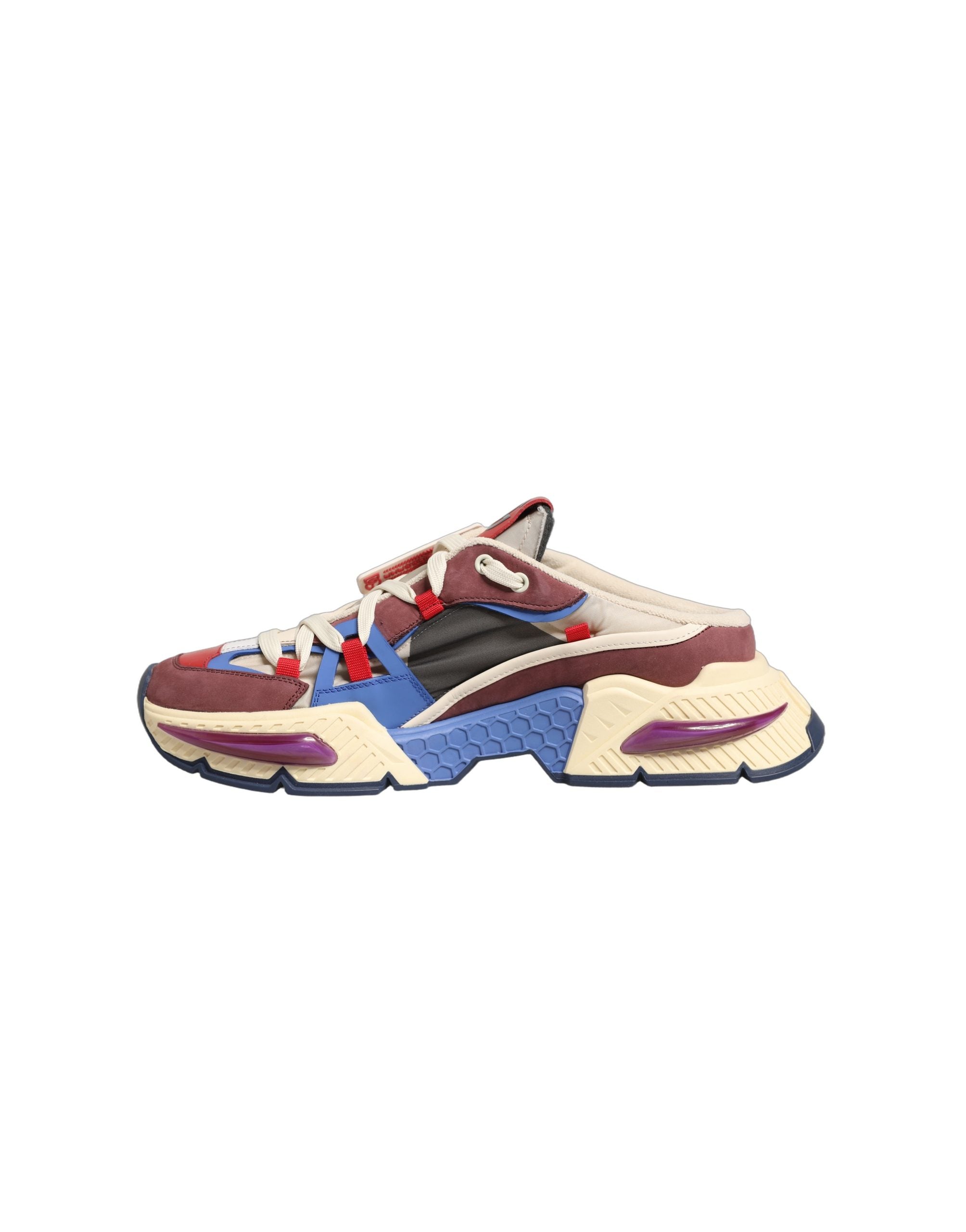 Dolce & Gabbana Multicolor Low Top Airmaster Men Sneakers Shoes
