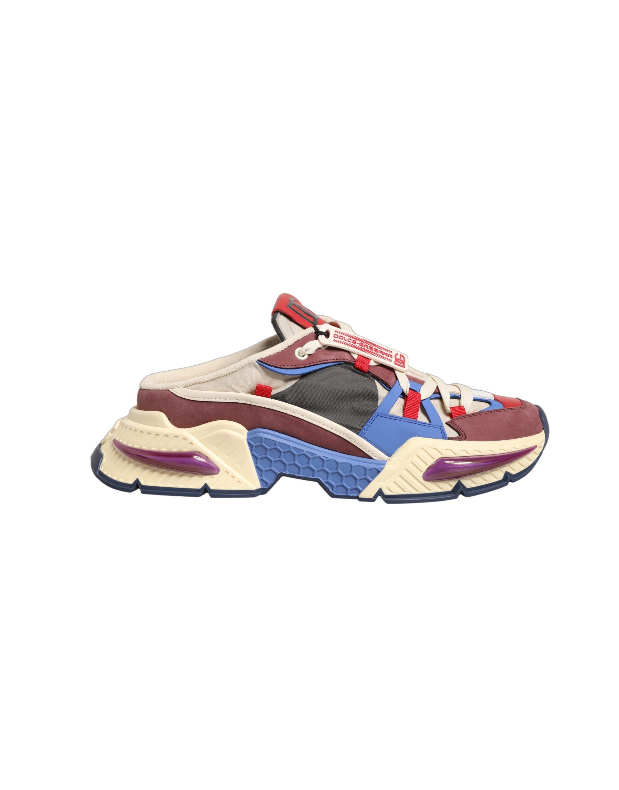 Dolce & Gabbana Multicolor Low Top Airmaster Men Sneakers Shoes