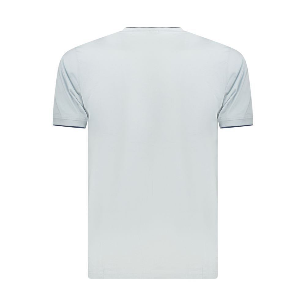 Coveri Moving Azzurro Cotton Mens TShirt