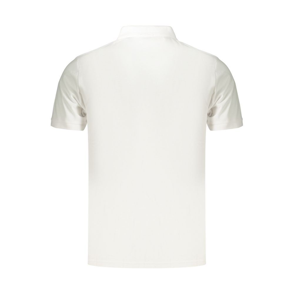 Coveri Moving Bianco Cotton Men's Polo