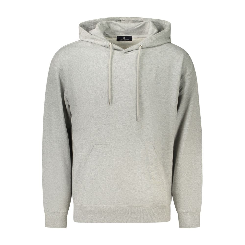 Marina Yachting Gray Cotton Men's Sweatshirt