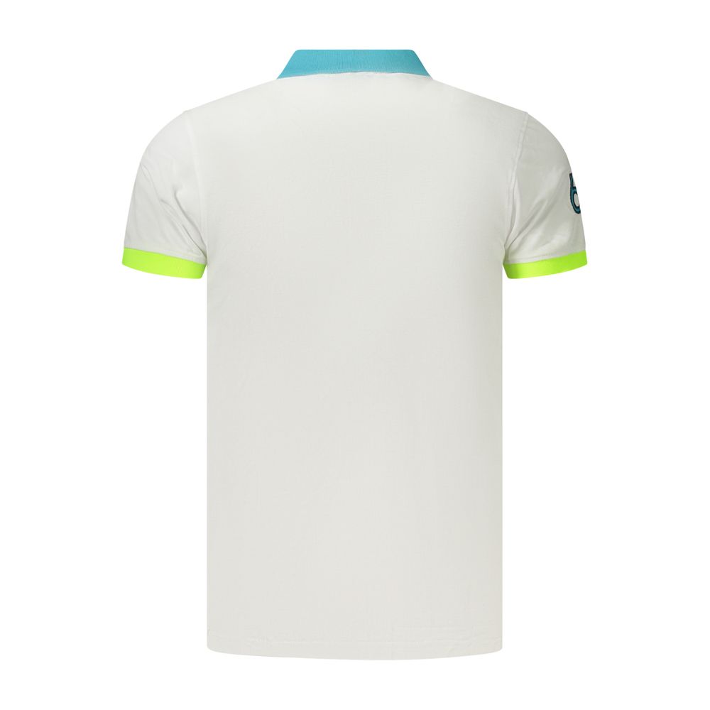 Norway 1963 Bianco Cotton Men's Polo