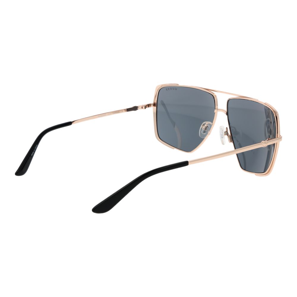 Guess Rose Gold Metal Sunglasses