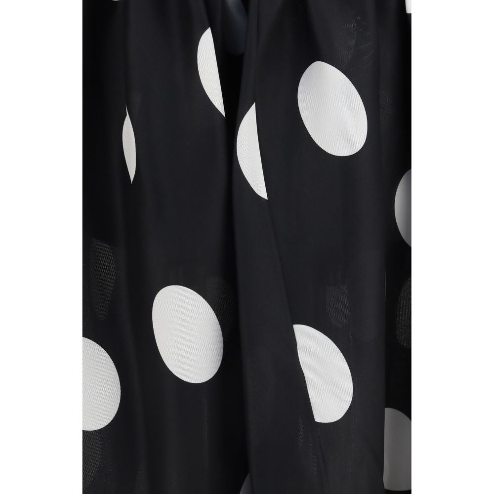 Khaite Black Silk Skirt