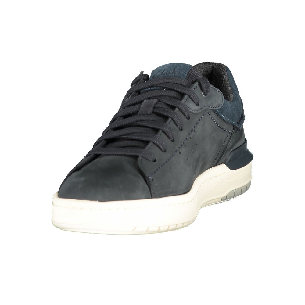 Clarks Blue Polyester Men's Sneaker