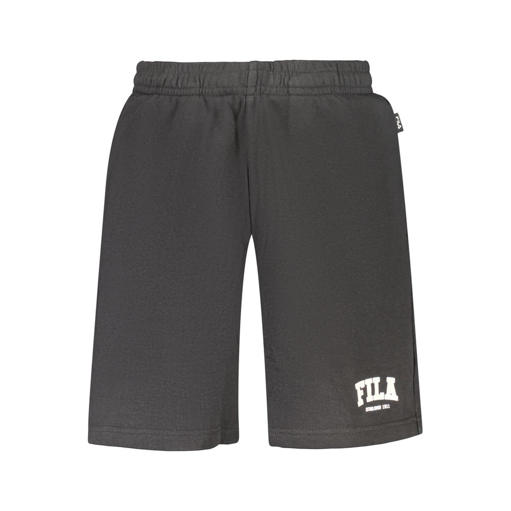 Fila Black Cotton Men's Pants