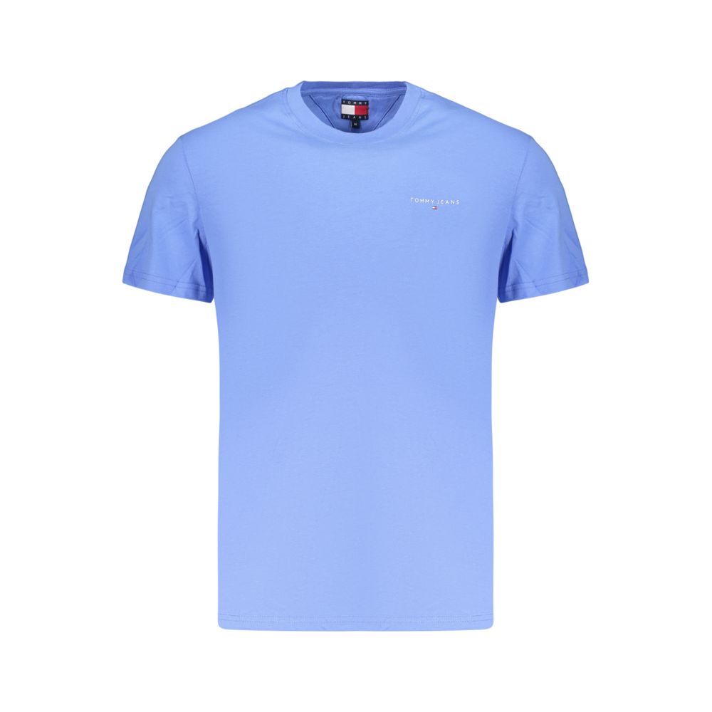 Tommy Hilfiger Light Blue Cotton Men's T-Shirt