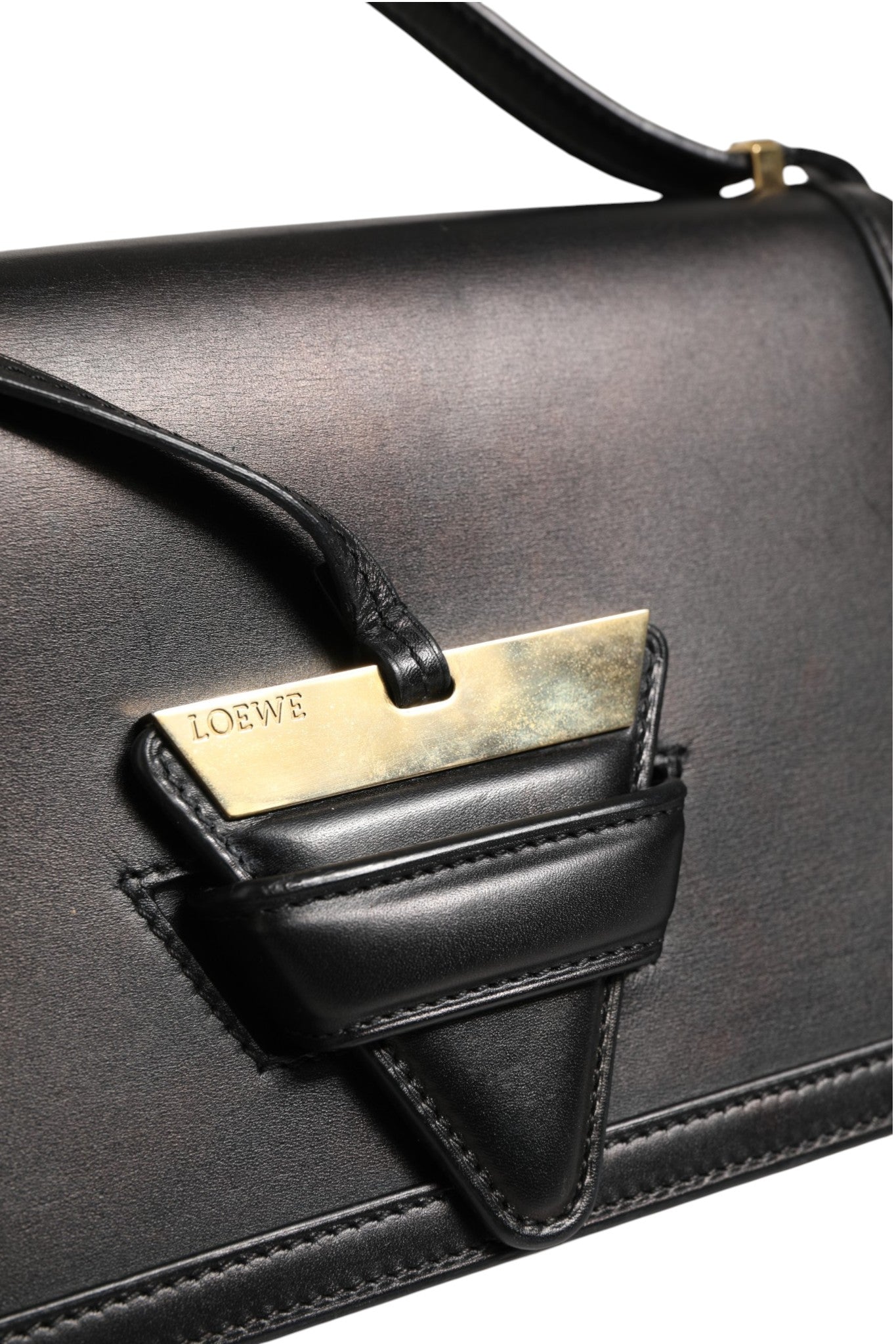 Loewe Barcelona Medium Leather Shoulder Bag