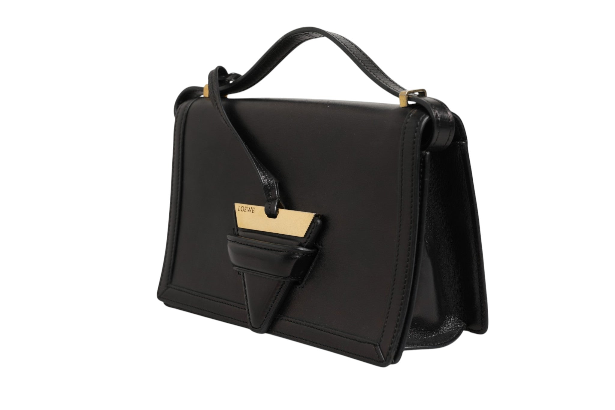 Loewe Barcelona Medium Leather Shoulder Bag