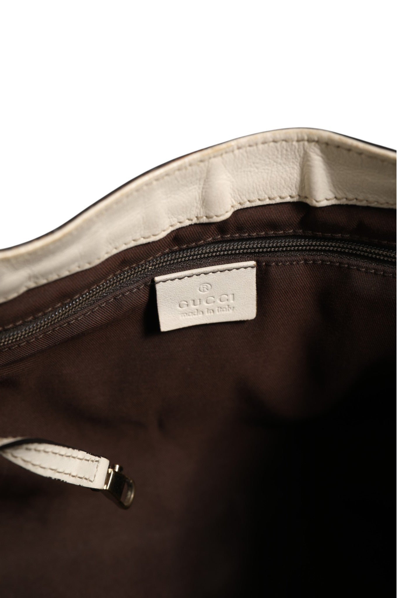 Gucci Canvas Abbey D Ring Shoulder Bag
