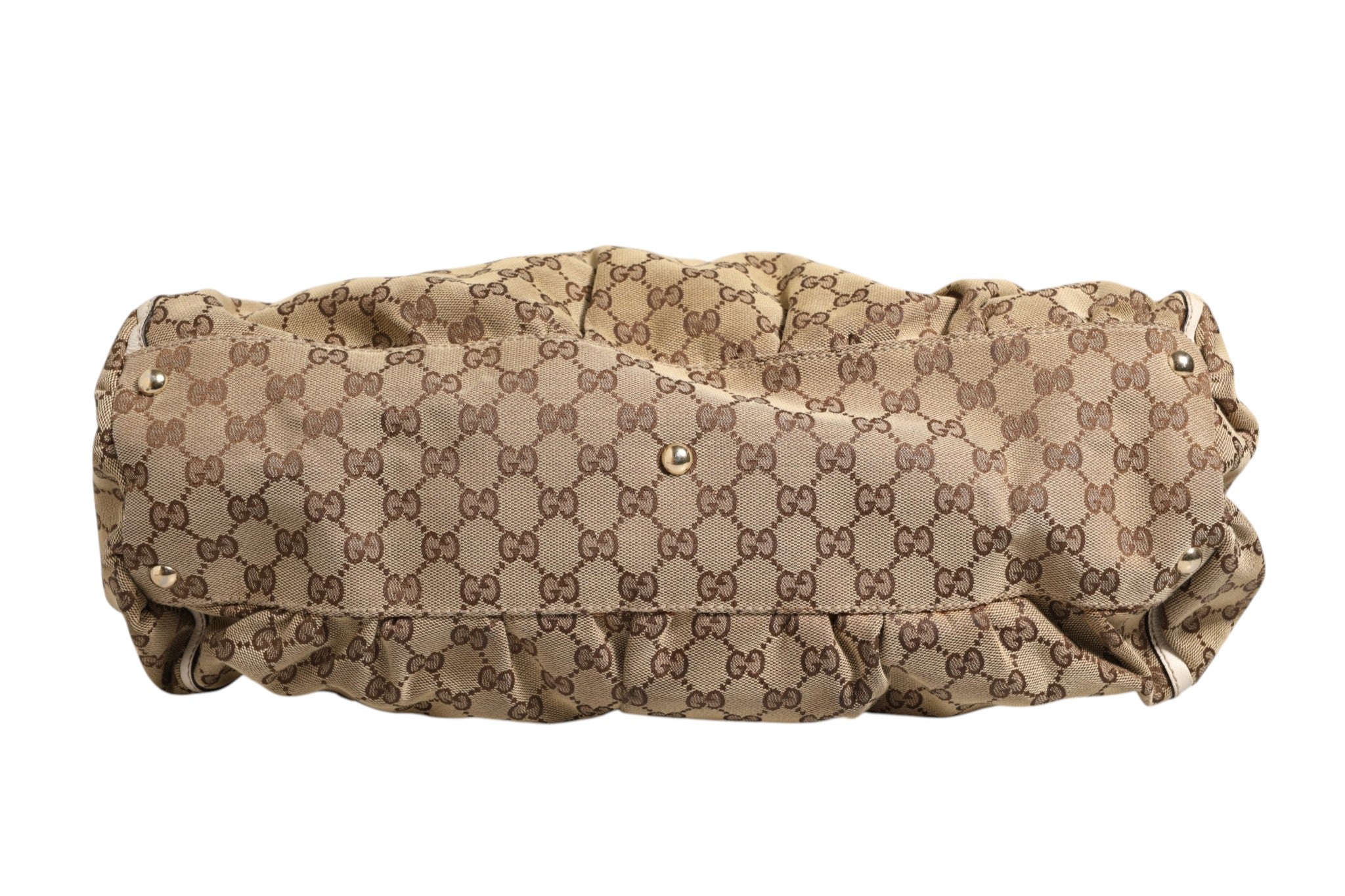 Gucci Canvas Abbey D Ring Shoulder Bag