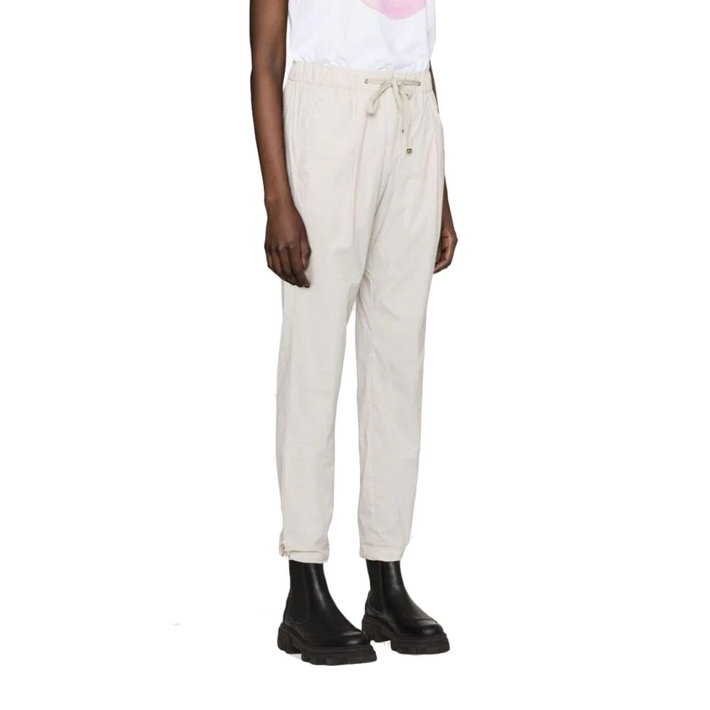 Herno Gray Elastane Casual Pants