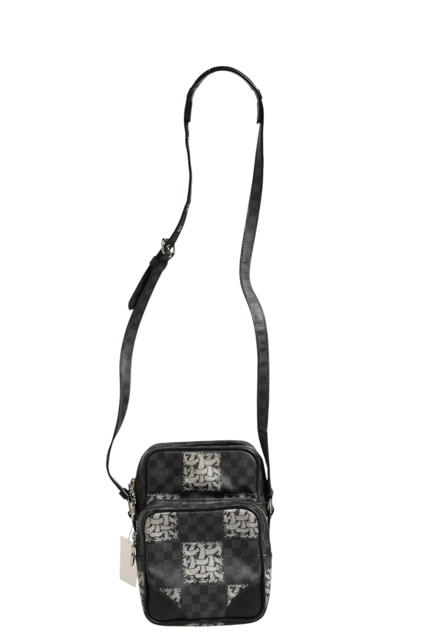 Louis Vuitton Black Damier Graphite Canvas Amazon Christopher Nemeth Shoulder Bag