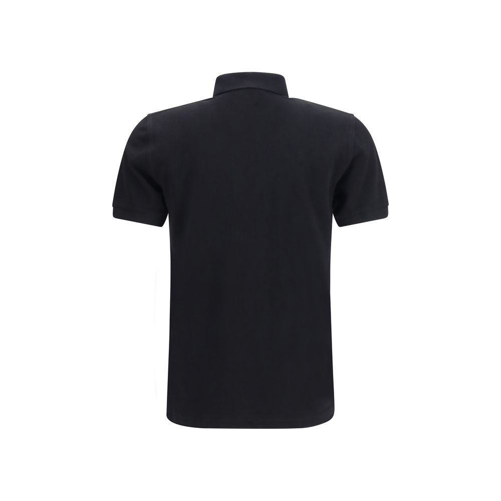 Fred Perry Black Cotton Polo Shirt