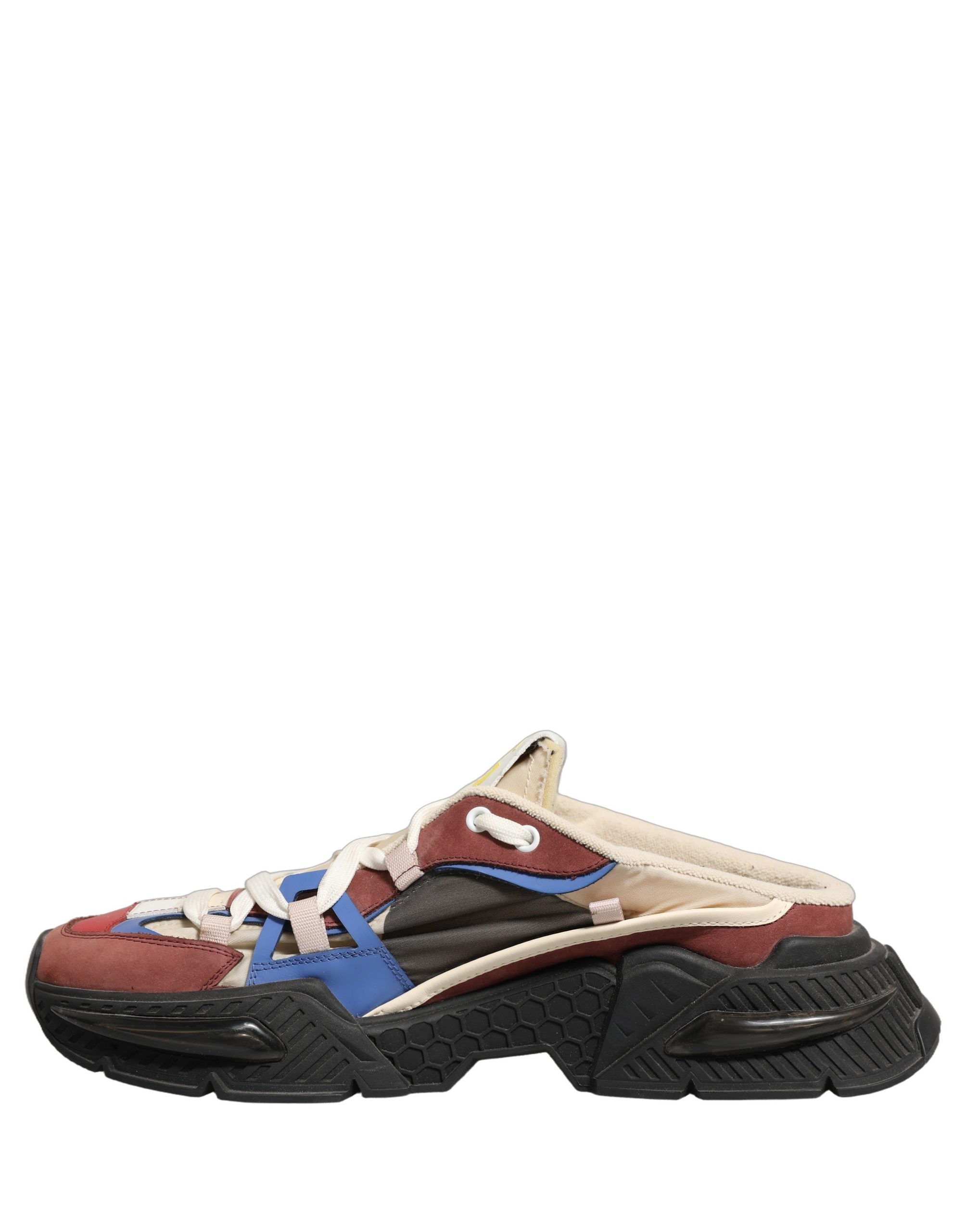 Dolce & Gabbana Multicolor Panelled Airmaster Sneakers Shoes