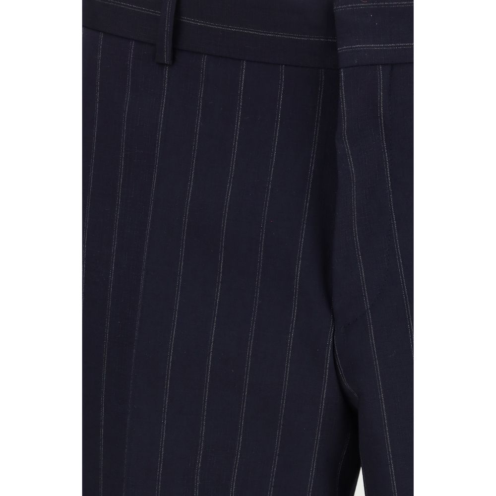 Hugo Boss Black Blue Wool Oves Aries Two-Piece Suit