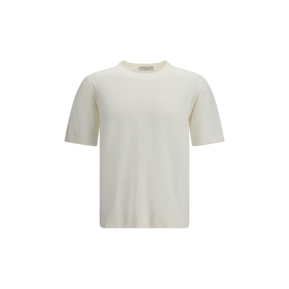 Piacenza Cashmere Blue Cotton Sweatshirt