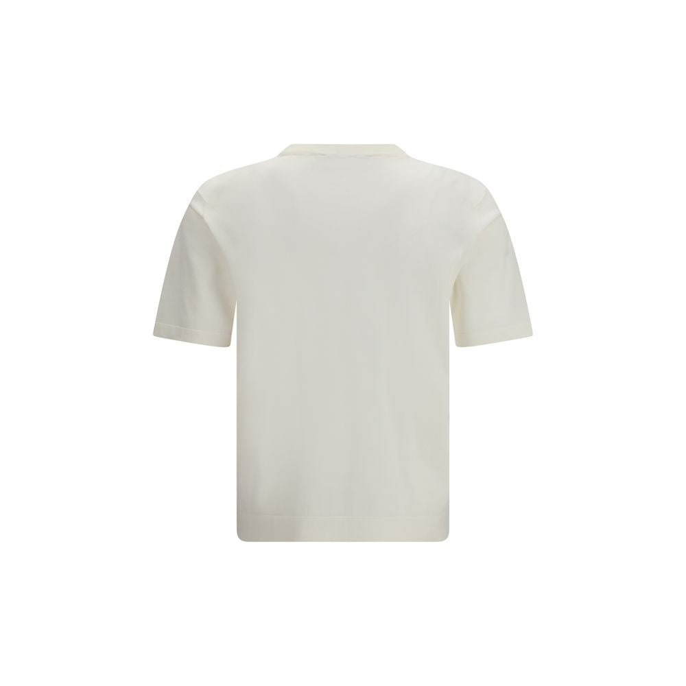 Piacenza Cashmere Blue Cotton Sweatshirt