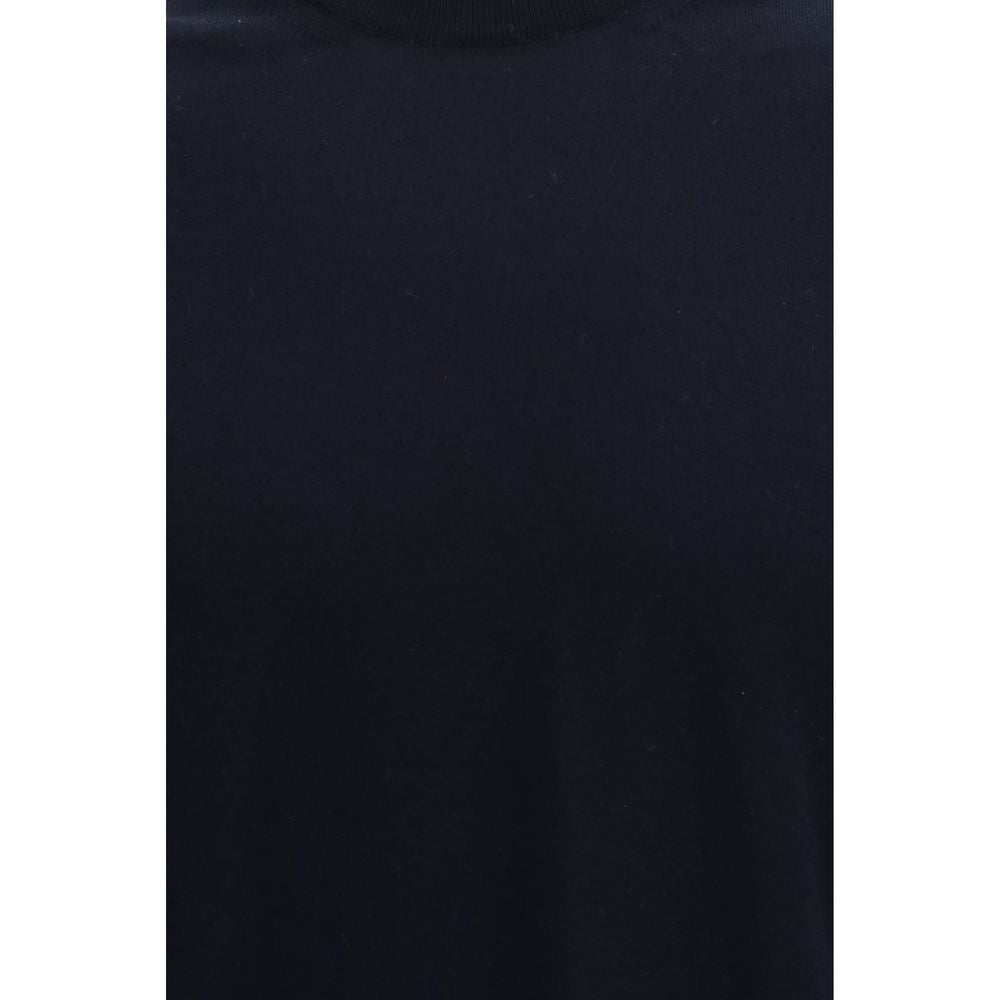 Piacenza Cashmere Blue Cotton T-Shirt