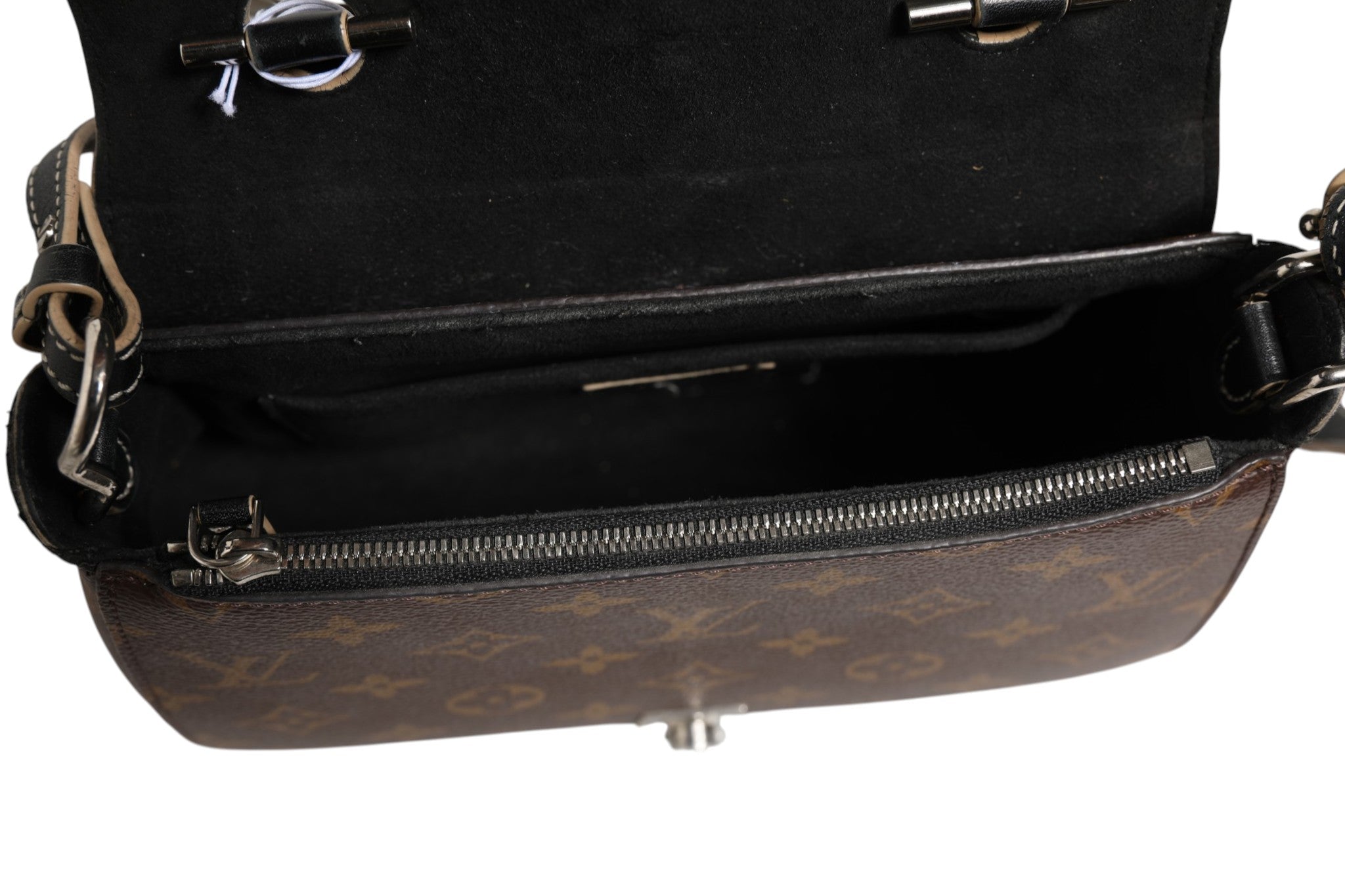 Louis Vuitton Calfskin Monogram Chain It Bag PM Black